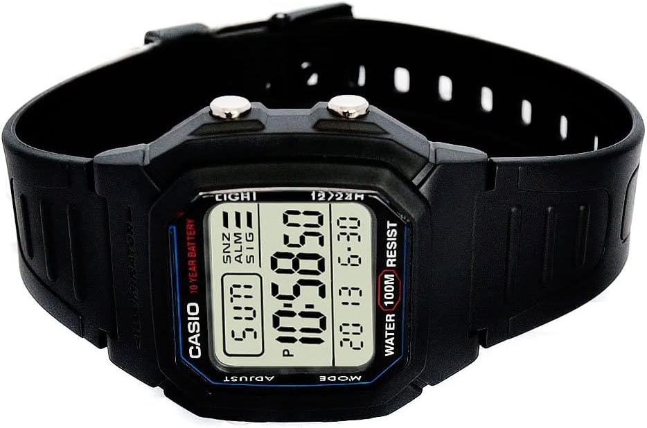 Casio W800HG Men’s Digital Watch Review – 100M Water Resistance, 10-Year Battery, LED Light, Stopwatch & More 4 Product Image