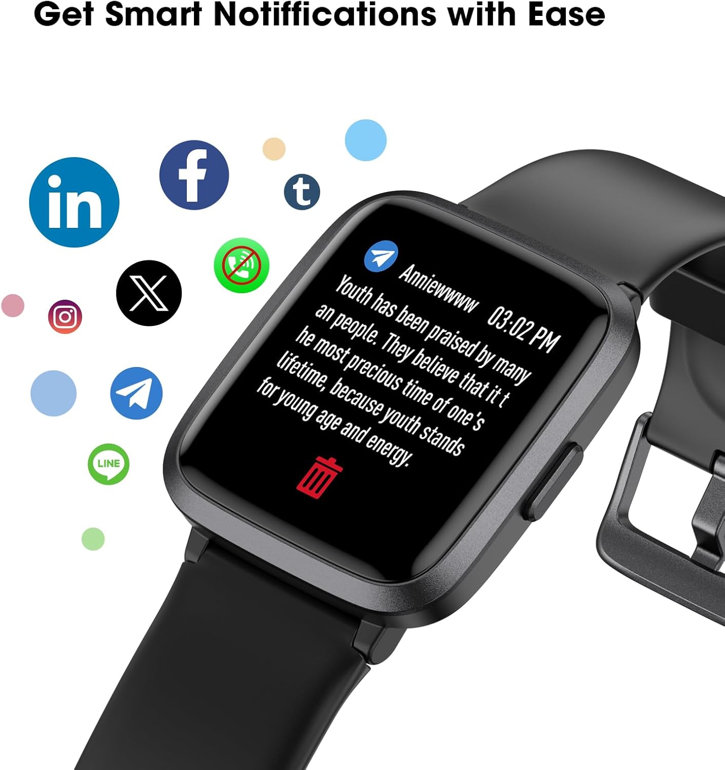 Fitness Tracker Watch with Heart Rate Monitor, Large Screen Activity Tracker with Pedometer, Sleep Monitor, Calories & Step Counter, 5ATM Waterproof Smart Watch for Women Men Fitness Watch for Sports Review 10 Reliable Battery Life and Water Resistance