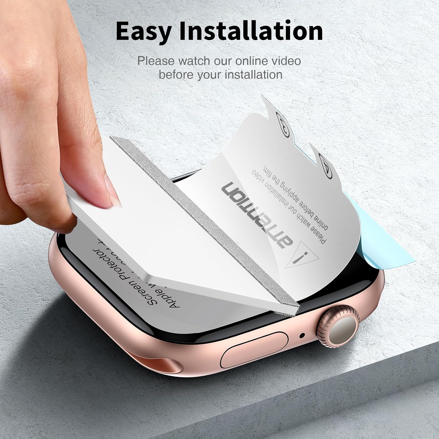 LK 6 Pack for Apple Watch Series 10 Screen Protector