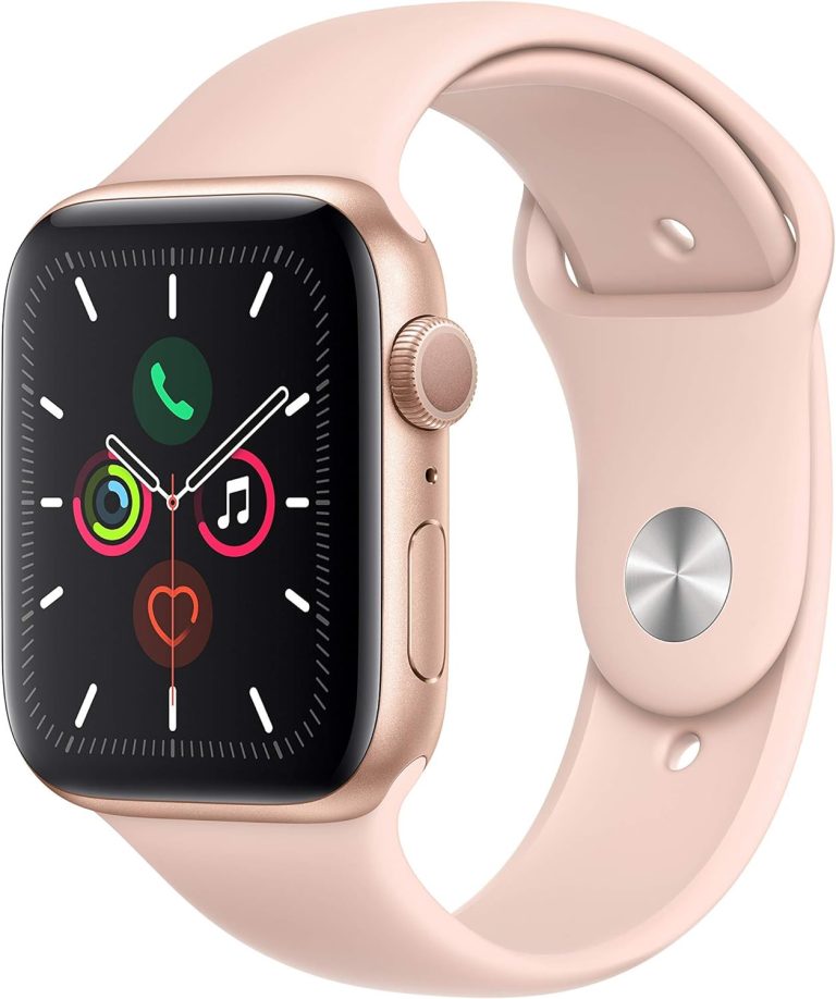 Apple Watch Series 5 (GPS, 40MM) – Gold Aluminum Case with Pink Sand Sport Band (Renewed) Review