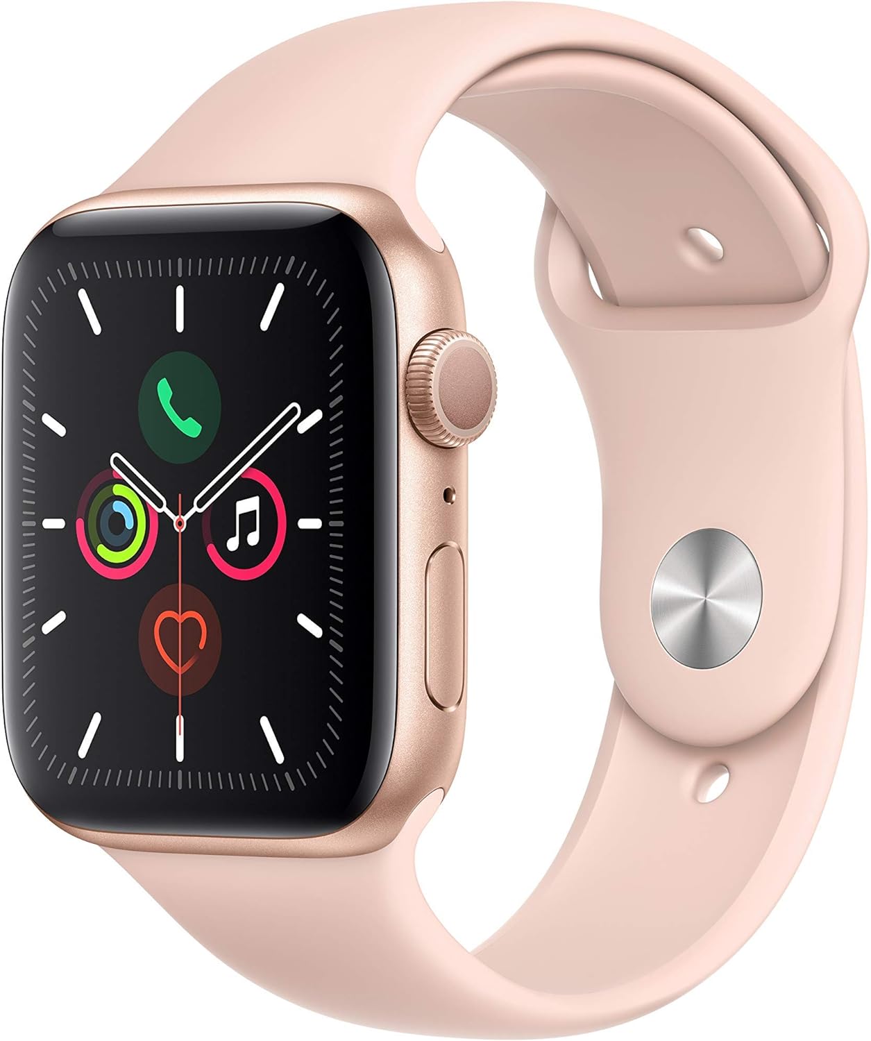 Apple Watch Series 5 (GPS, 40MM) - Gold Aluminum Case with Pink Sand Sport Band (Renewed) Review 1 featured 71luYyAPVTL AC SL1500 jpg
