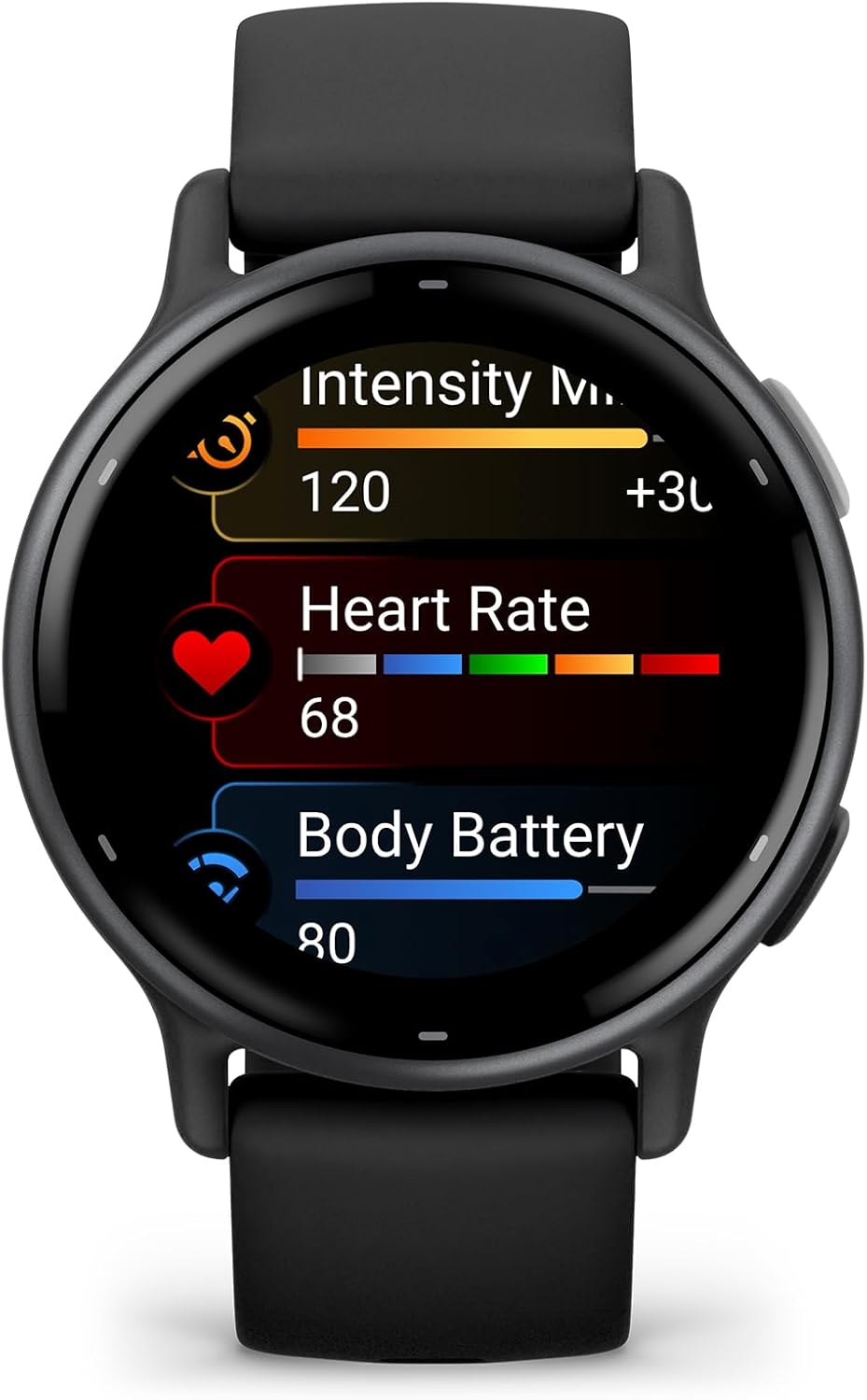Garmin Vívoactive 5, Health and Fitness GPS Smartwatch, AMOLED Display, Up to 11 Days of Battery, Slate Aluminum Bezel with Black Case and Silicone Band Review 4 Design and Display