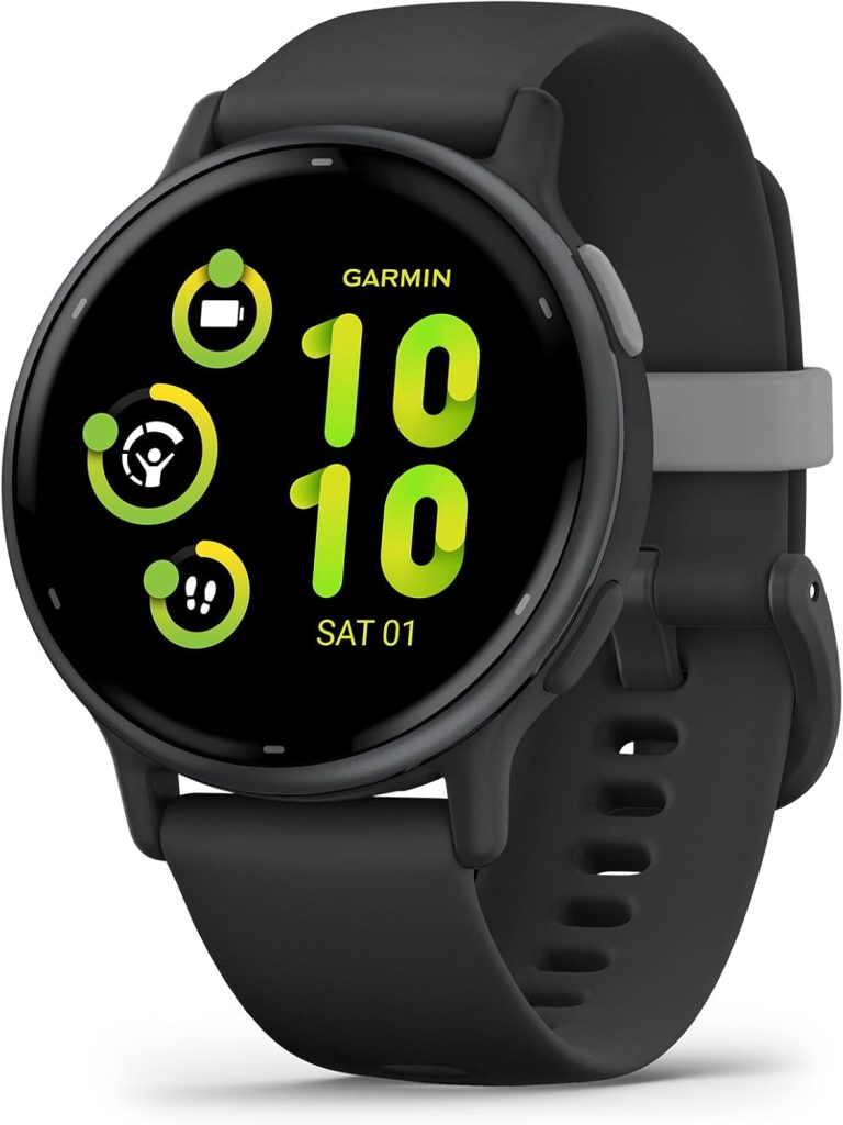Garmin Vívoactive 5, Health and Fitness GPS Smartwatch, AMOLED Display, Up to 11 Days of Battery, Slate Aluminum Bezel with Black Case and Silicone Band Review