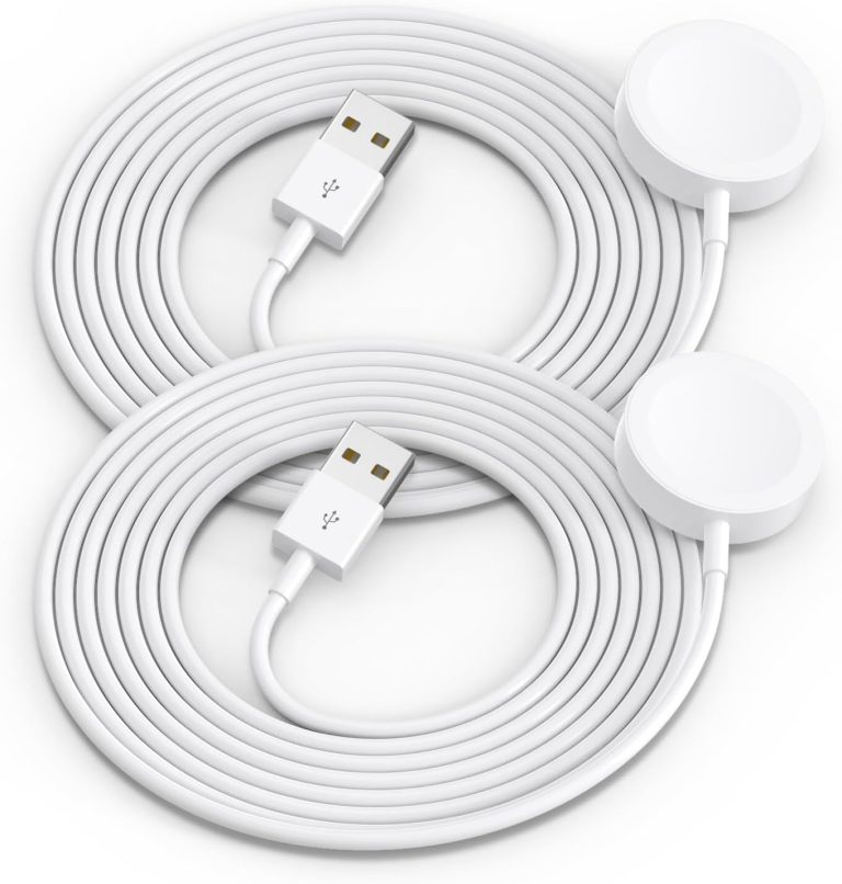 2Pack Upgraded for Apple Watch Charger USB Magnetic Wireless Fast iWatch Charger Portable Compatible with iWatch Ultra/Series 10/9/8/7/6/SE/SE2/5/4/3/2/1-[3.3FT] Review