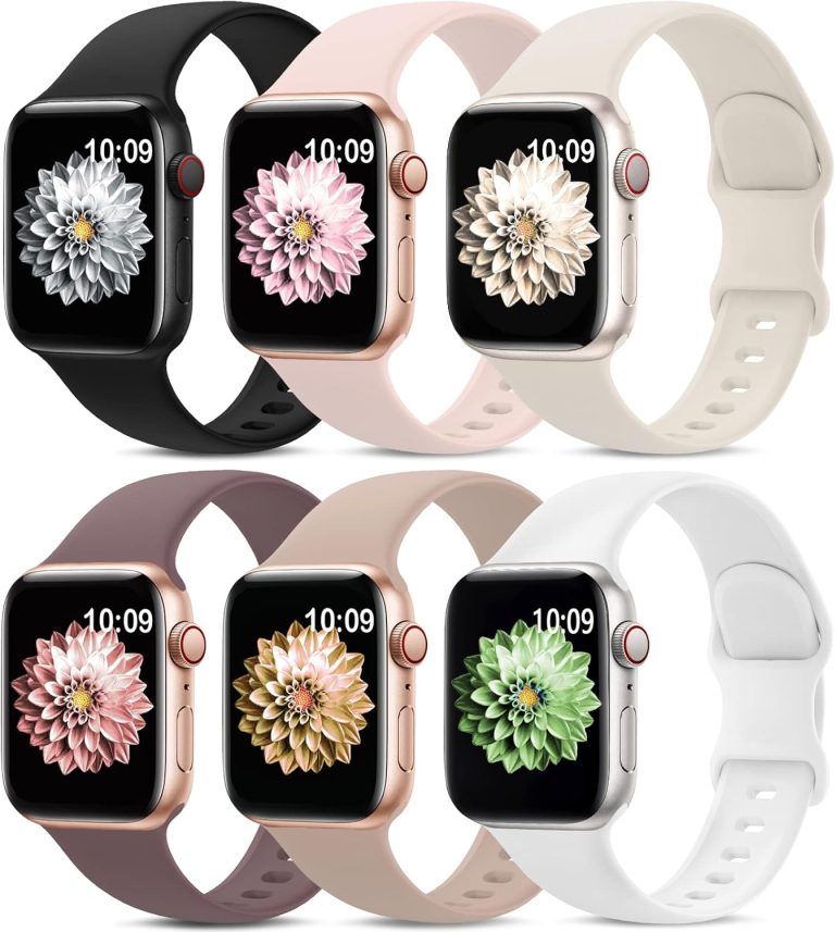 6 Pack Sport Bands Compatible with Apple Watch Band Review