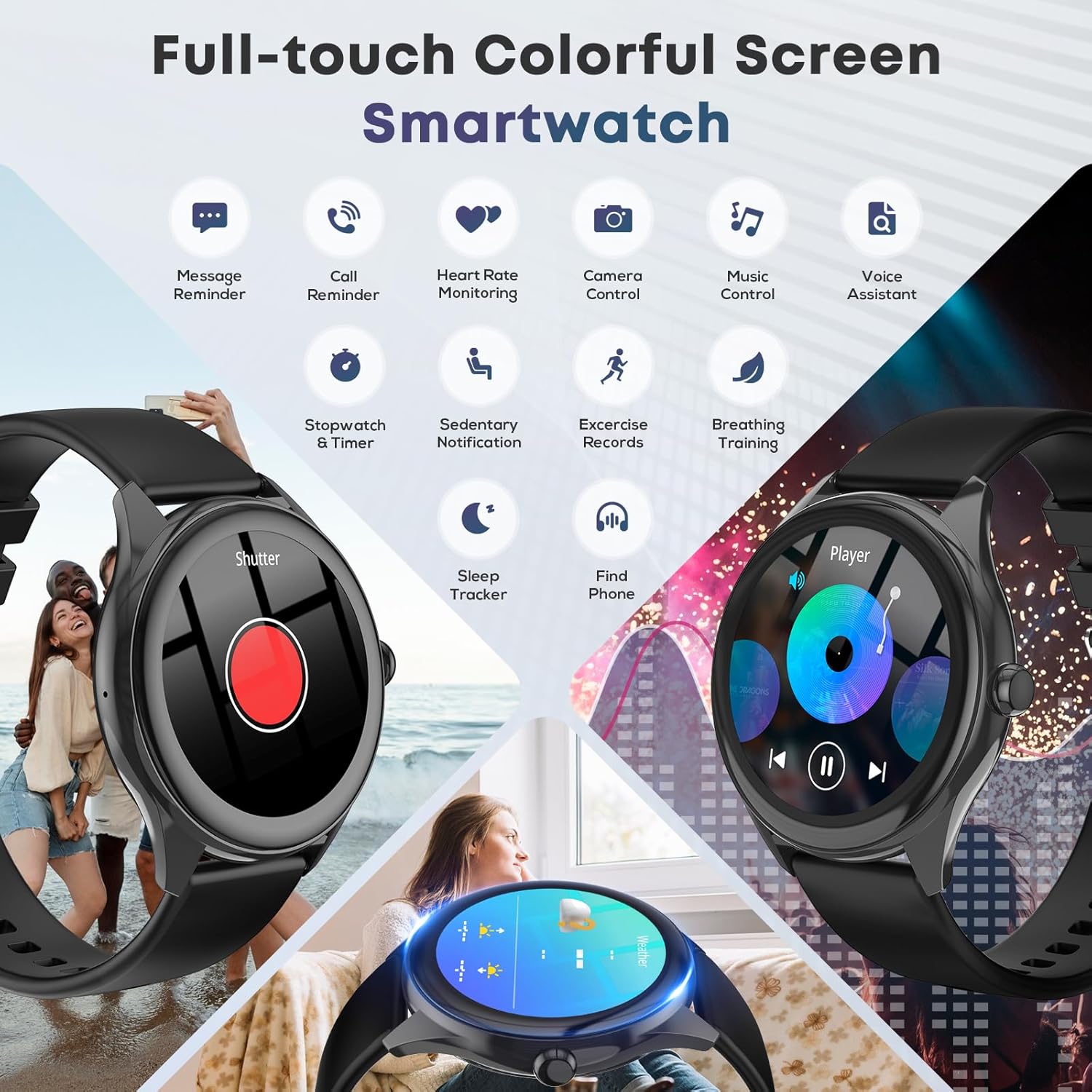 Smart Watches for Women Men, 1.39" HD IPS Touchscreen Smartwatch Review 4 Smartwatch Design