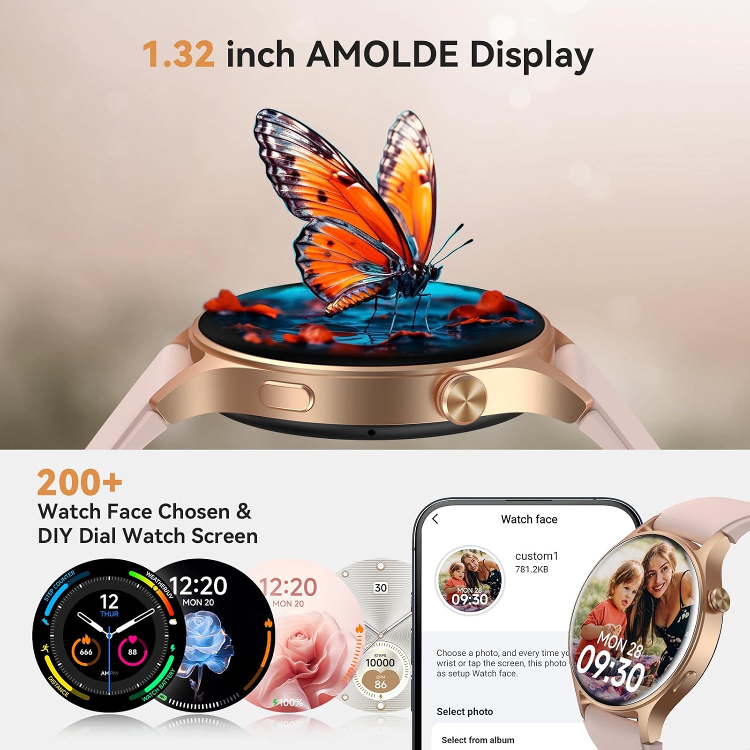 Smartwatch with high-definition features