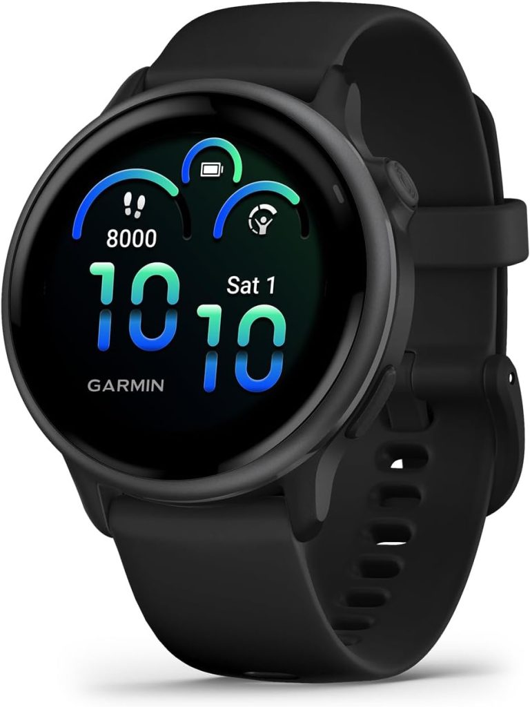 Garmin vívoactive® 6, Health and Fitness GPS Smartwatch, AMOLED Display, Up to 11 Days of Battery, Slate with Black Band Review