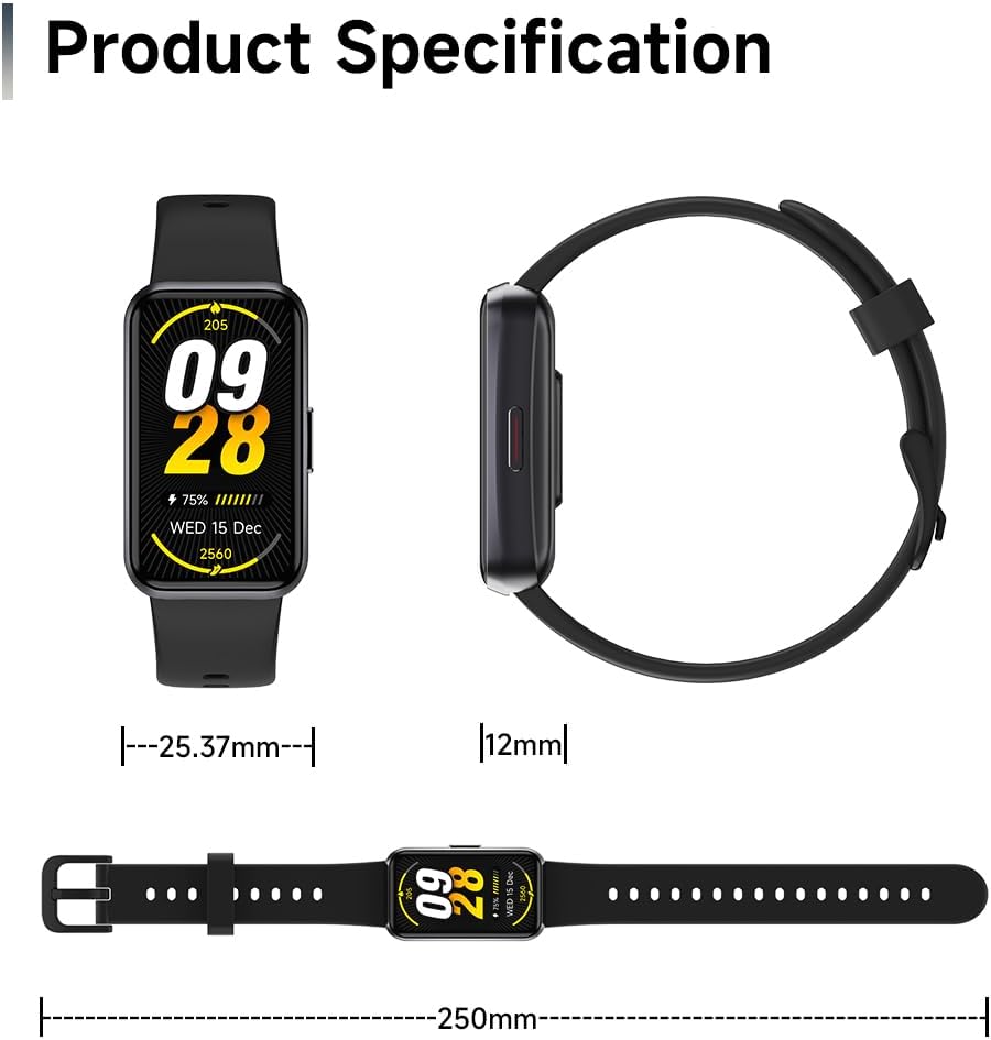 Fitness Tracker with 24/7 Health Monitoring, Heart Rate Sleep Blood Pressure Blood Oxygen Monitor / Calorie Steps Counter Pedometer Activity Smart watches / Notifications for Android/iOS Review 14 Enhanced Daily Life Features