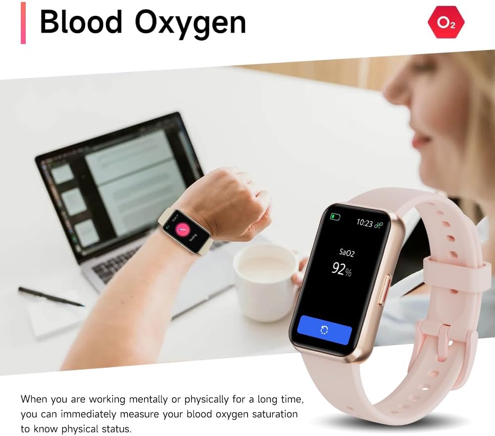 Fitness Tracker with 24/7 Health Monitoring, Heart Rate Sleep Blood Pressure Blood Oxygen Monitor / Calorie Steps Counter Pedometer Activity Smart watches / Notifications for Android/iOS Review 8 Wide Compatibility and Reliable Connectivity