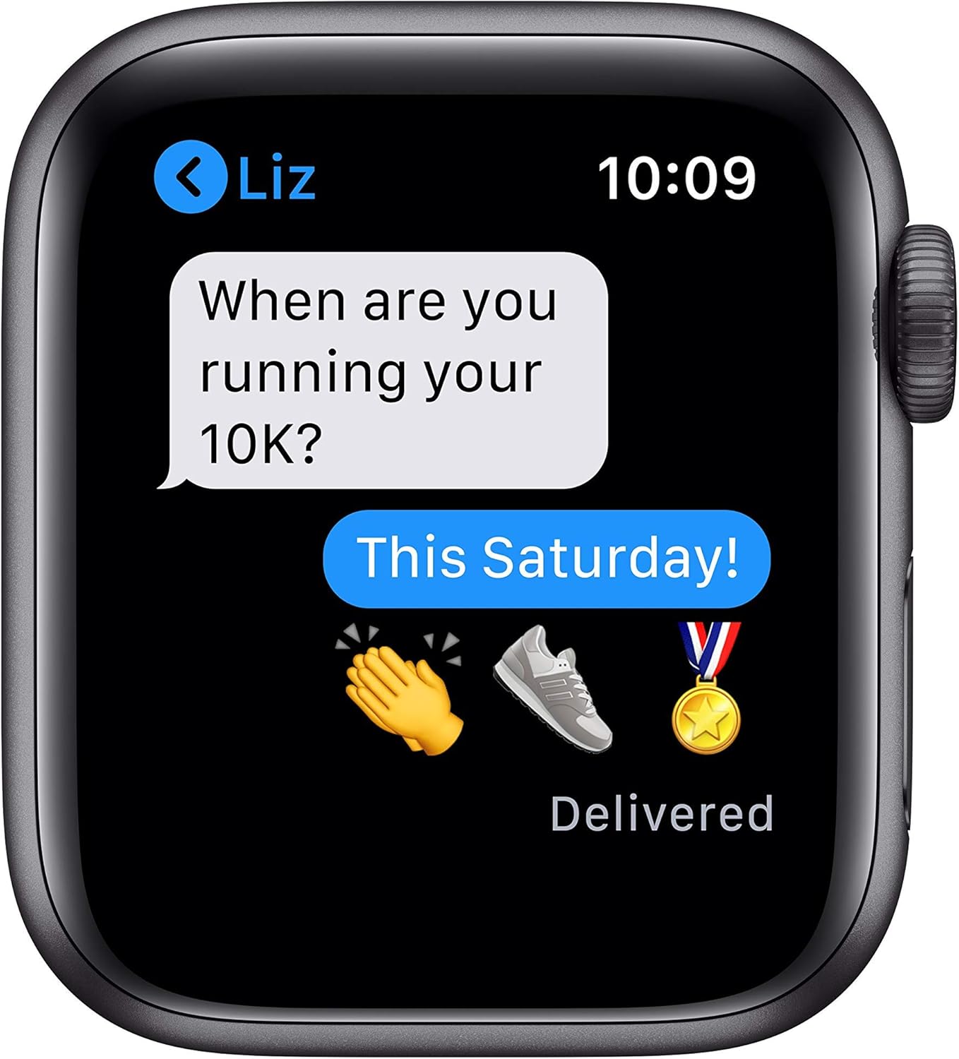 Apple Watch Series 6 (GPS, 40mm) - Space Gray Aluminum Case with Black Sport Band (Renewed) Review 10 GPS-enabled smartwatch