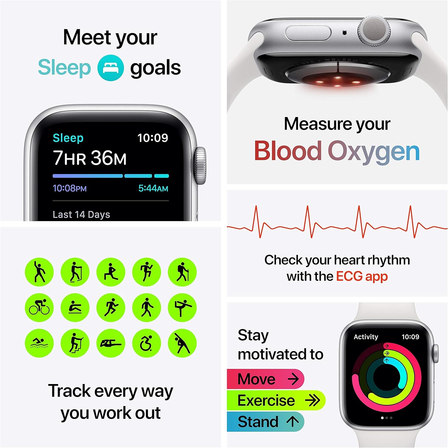 Apple Watch Series 6 (GPS, 44mm) - Space Gray Aluminum Case with Black Sport Band (Renewed) Review 12 Apple Watch Series 6