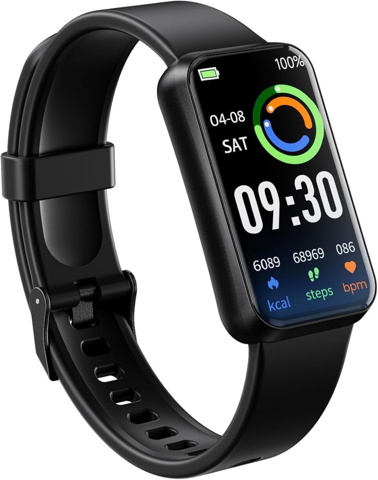 Fitness Smart Trackers with 24/7 Health Monitoring, Heart Rate Sleep Blood Pressure Oxygen Monitor/Calorie Steps Counter Pedometer Activity Tracker/Smart Notifications for Men Women Review