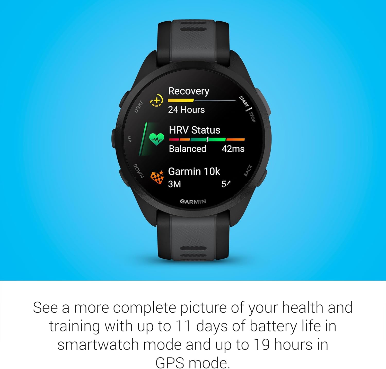 Garmin Forerunner 165, Running Smartwatch, Colorful AMOLED Display, Training Metrics and Recovery Insights, Black Review 6 Safety and Connectivity Features