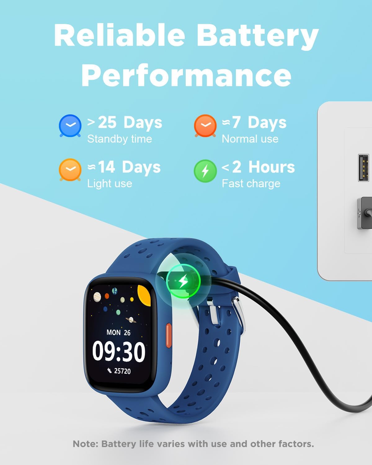 BIGGERFIVE Smart Watch for Kids No App Needed, IP68 14 61Nf20LYtL. AC SL1500 1