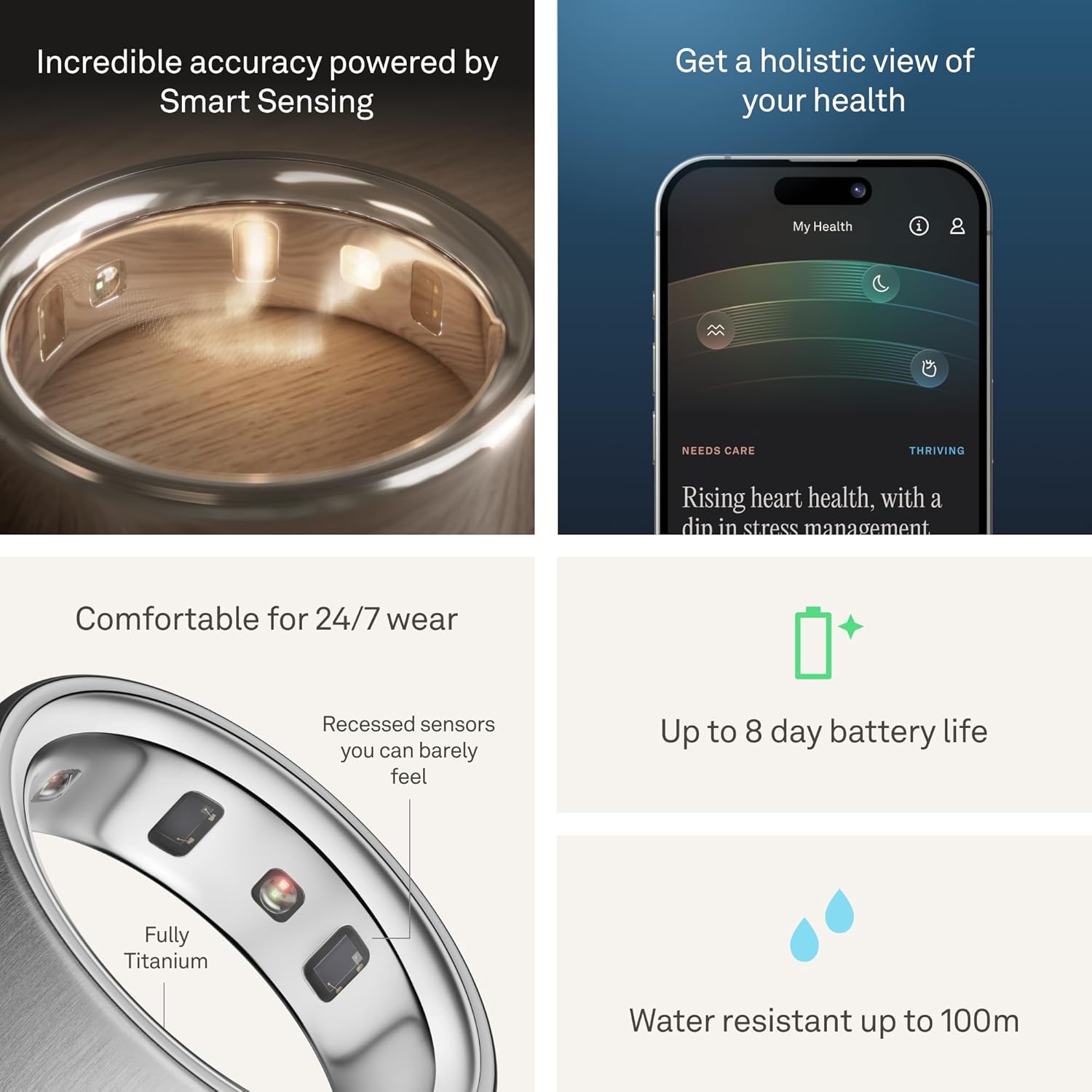 Oura Ring 4 - Brushed Silver - Size 9 - Size Before You Buy Review 10 Charging the Oura Ring