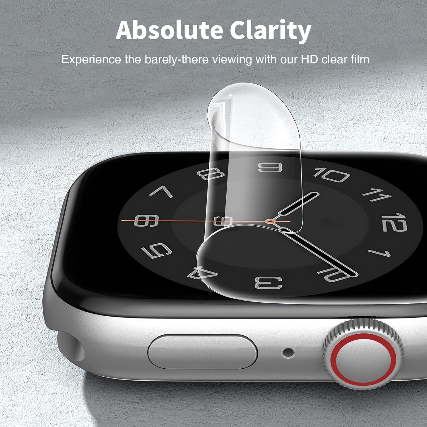 LK Apple Watch Screen Protector 45mm - 6-Pack TPU Shield 7 81UJ5rDXX0L. AC SL1500 1