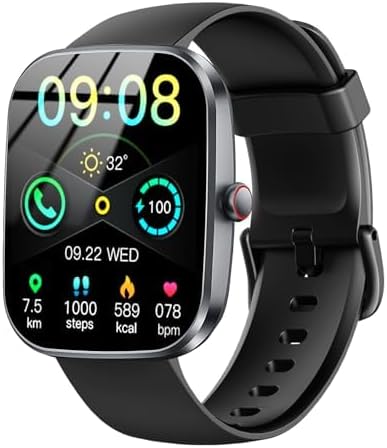Smart Watch: 1.91″ Fitness Watch, Call/Answer, 120+ Modes