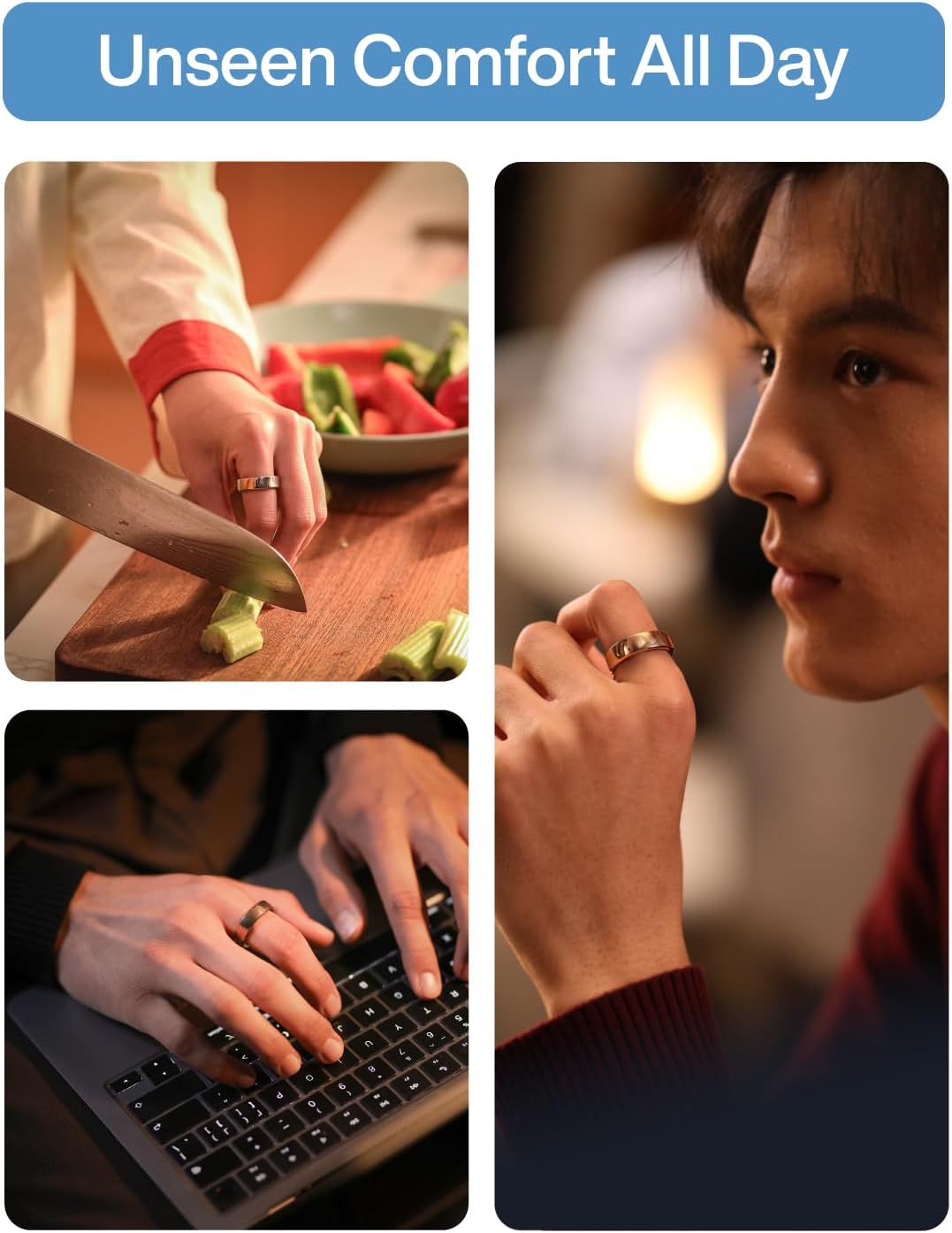 RingConn Gen 2 Air Smart Ring - Ultra-Thin, 10-Day Battery 12 RingConn Gen 2 Air product image