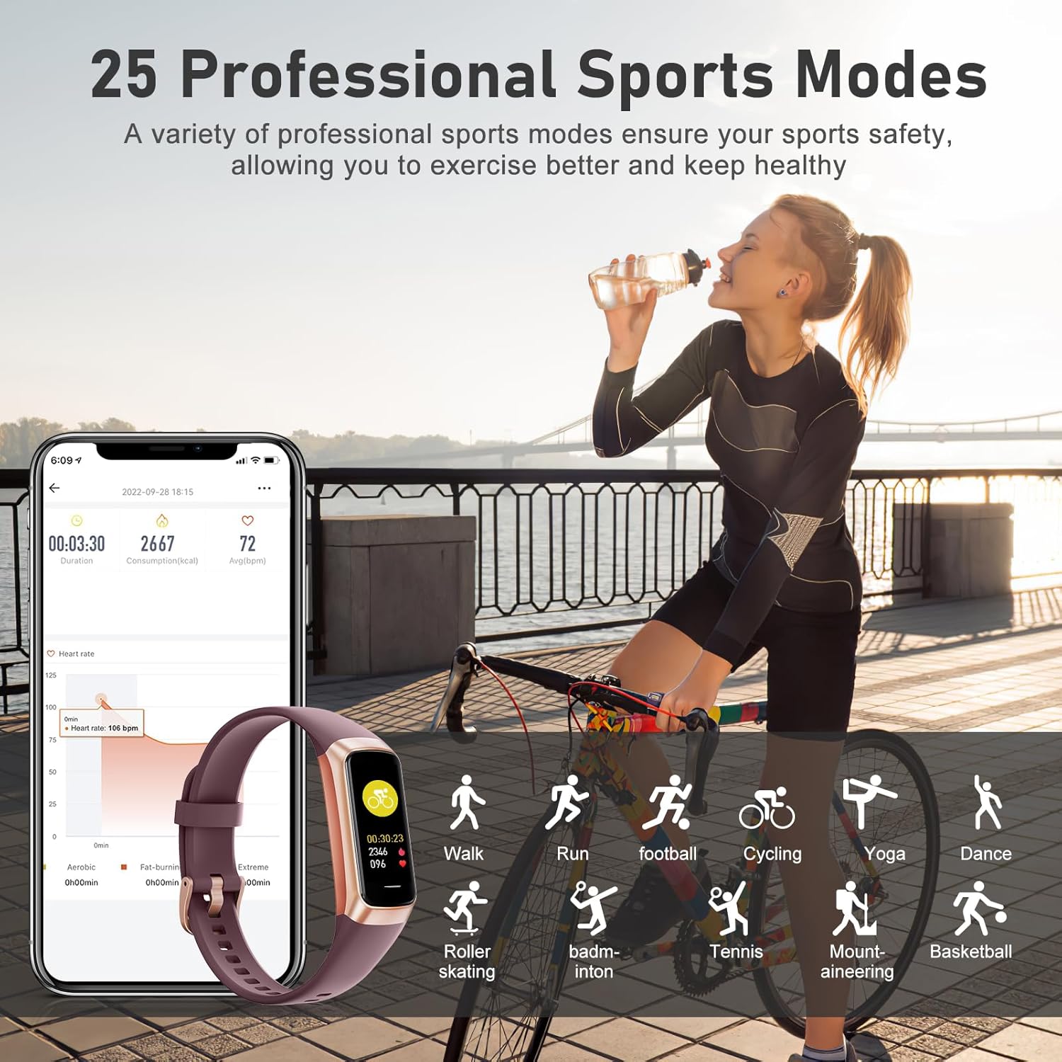 Fitness Tracker with Heart Rate & Sleep Monitor - AMOLED 4 71ZbujF4RIL. AC SL1500 1