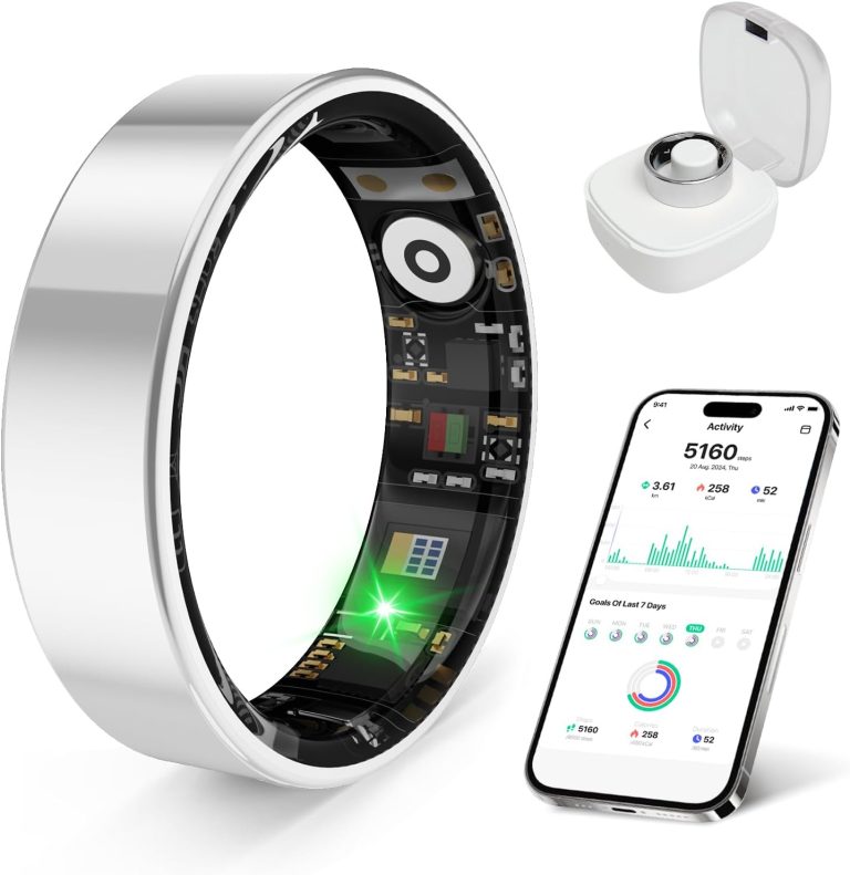 Prxxhri Smart Health Ring – Stress & Sleep Tracker