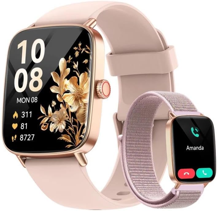 Smart Watch for Women – 1.85″ HD Fitness Smartwatch