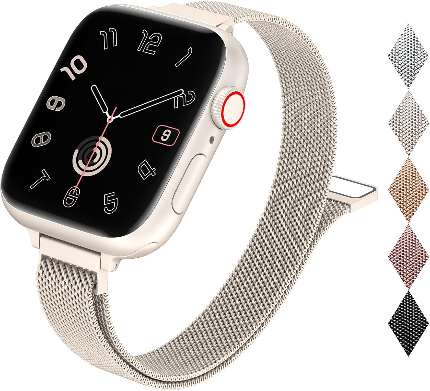 MARGE PLUS Slim Milanese Loop Magnetic Mesh Strap 41mm 1 featured 71Lj1WfNdVL AC SL1500 jpg