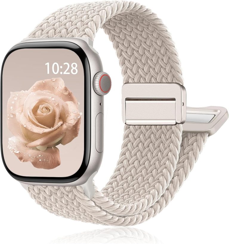 Magnetic Braided Stretchy Loop – Compatible Apple Watch