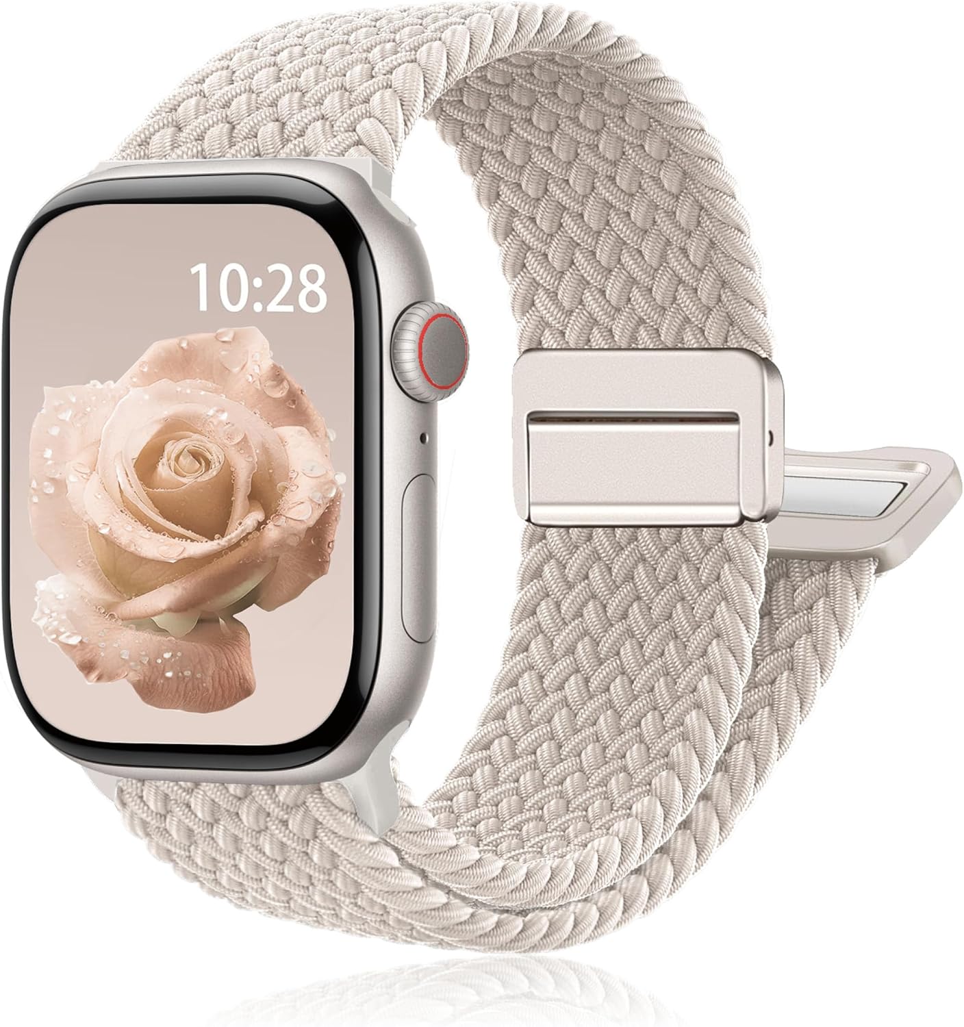 Magnetic Braided Stretchy Loop - Compatible Apple Watch 1 featured 81z8x5ITR L AC SL1500 jpg