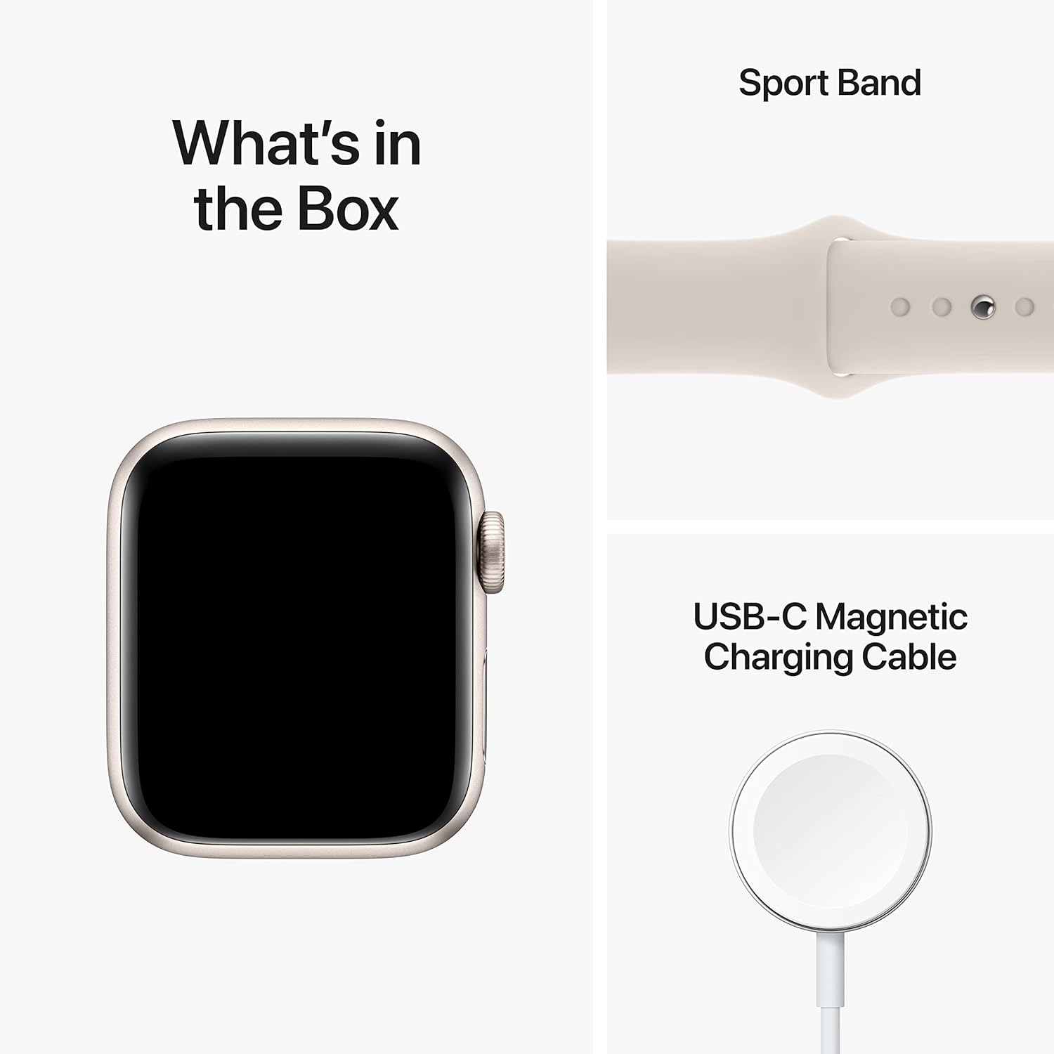 Apple Watch SE 2nd Gen (GPS, 40mm) - Starlight Renewed 12 61IYXIbHsSL. AC SL1500 1