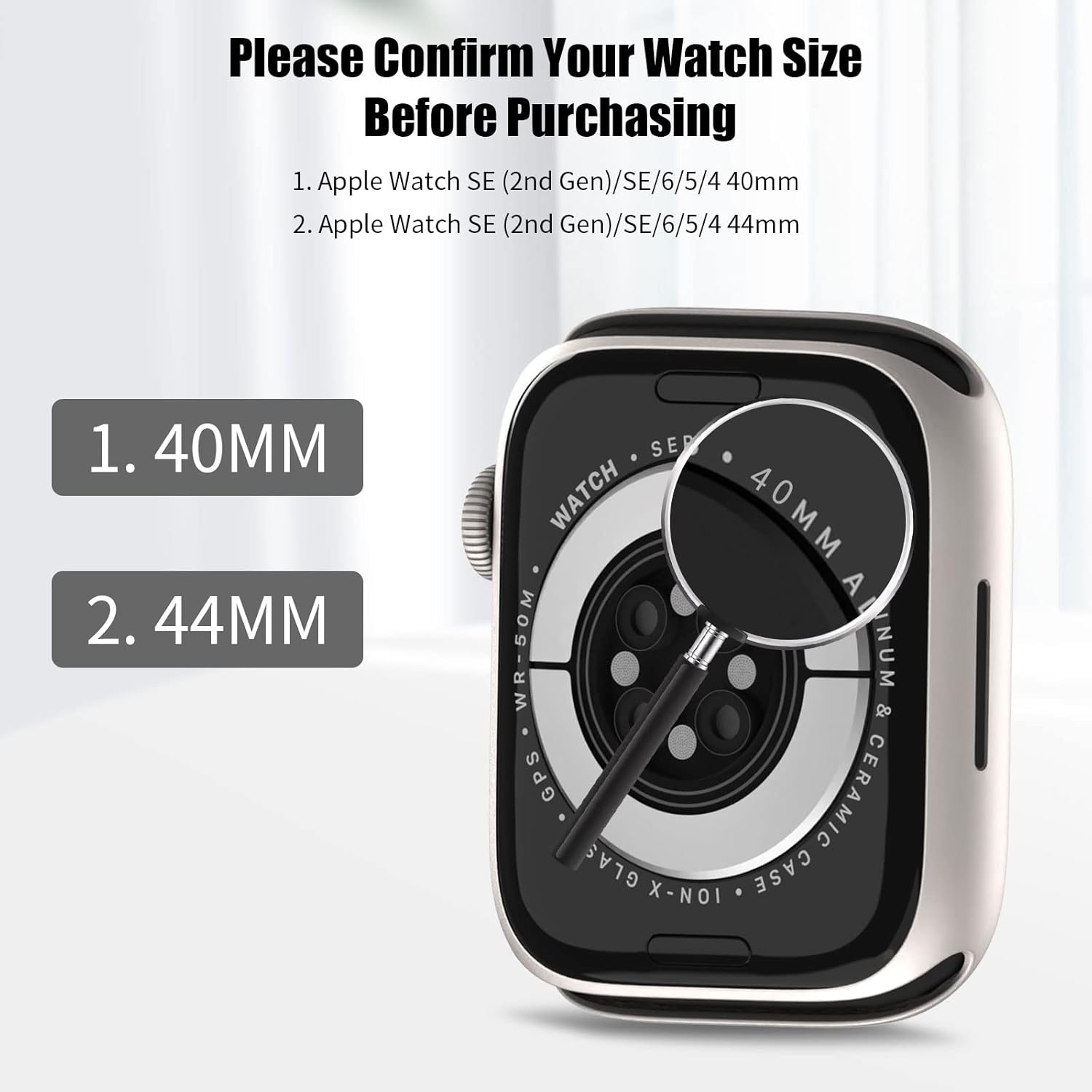 COMMUTER 3 Pack Case with Tempered Glass for Apple Watch 40mm 4 61sCR8ySQoL. AC SL1500 1