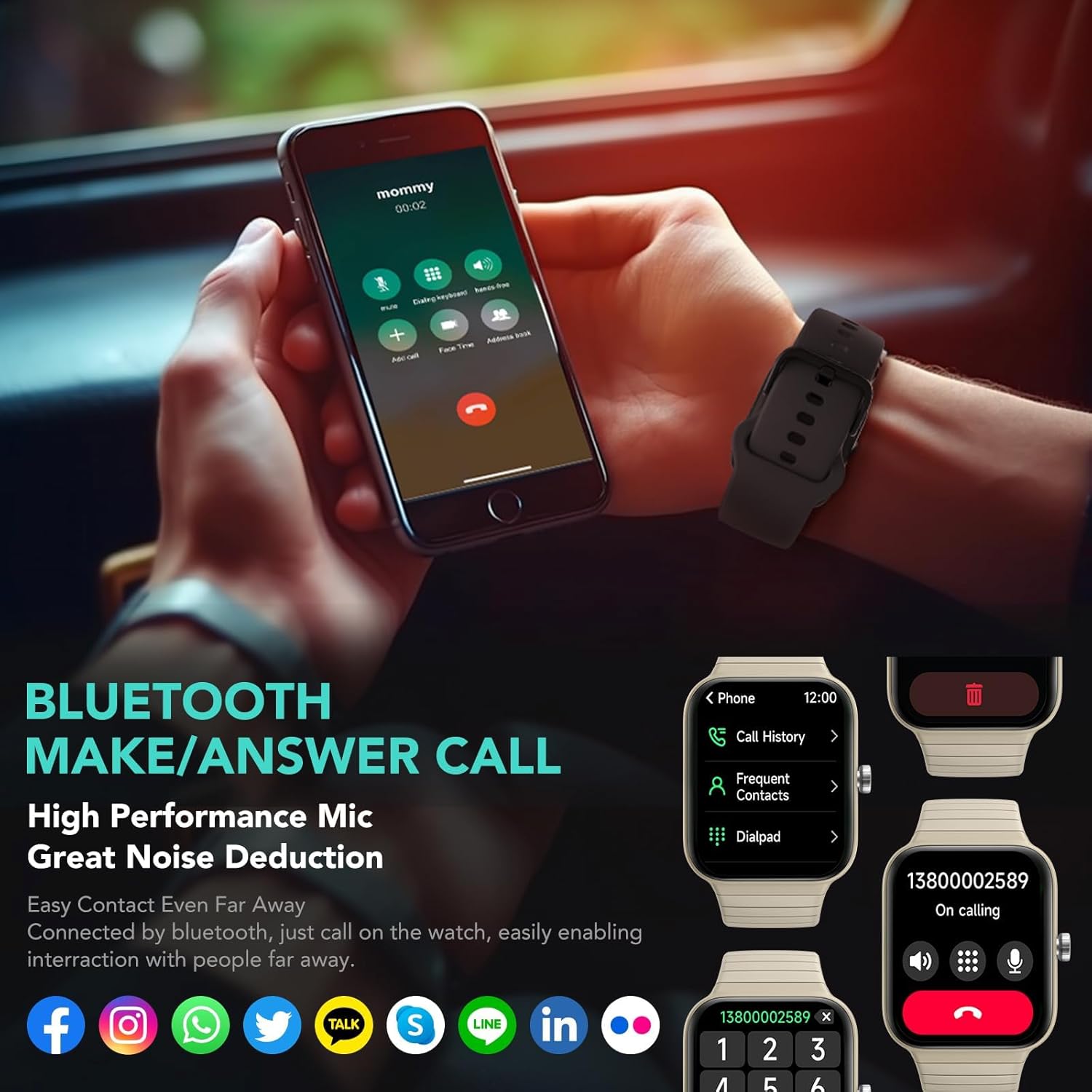 SKG Smart Watch V7 - Alexa Built-in, Answer/Make Call 4 713m1FDkJYL. AC SL1500 1