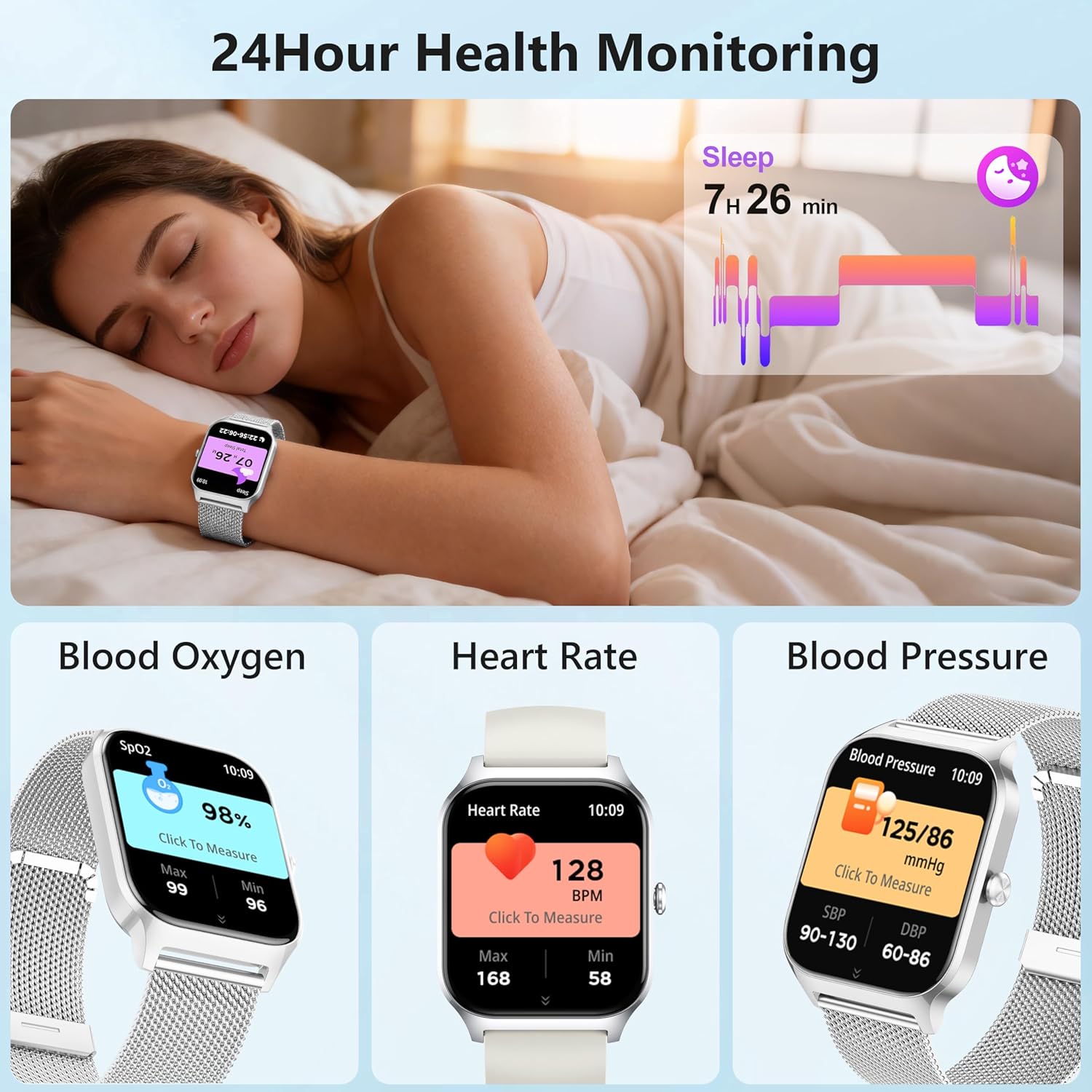Smart Watch - 1.85" Activity Fitness Watch for Women & Men 8 818I6EIM8cL. AC SL1500 1