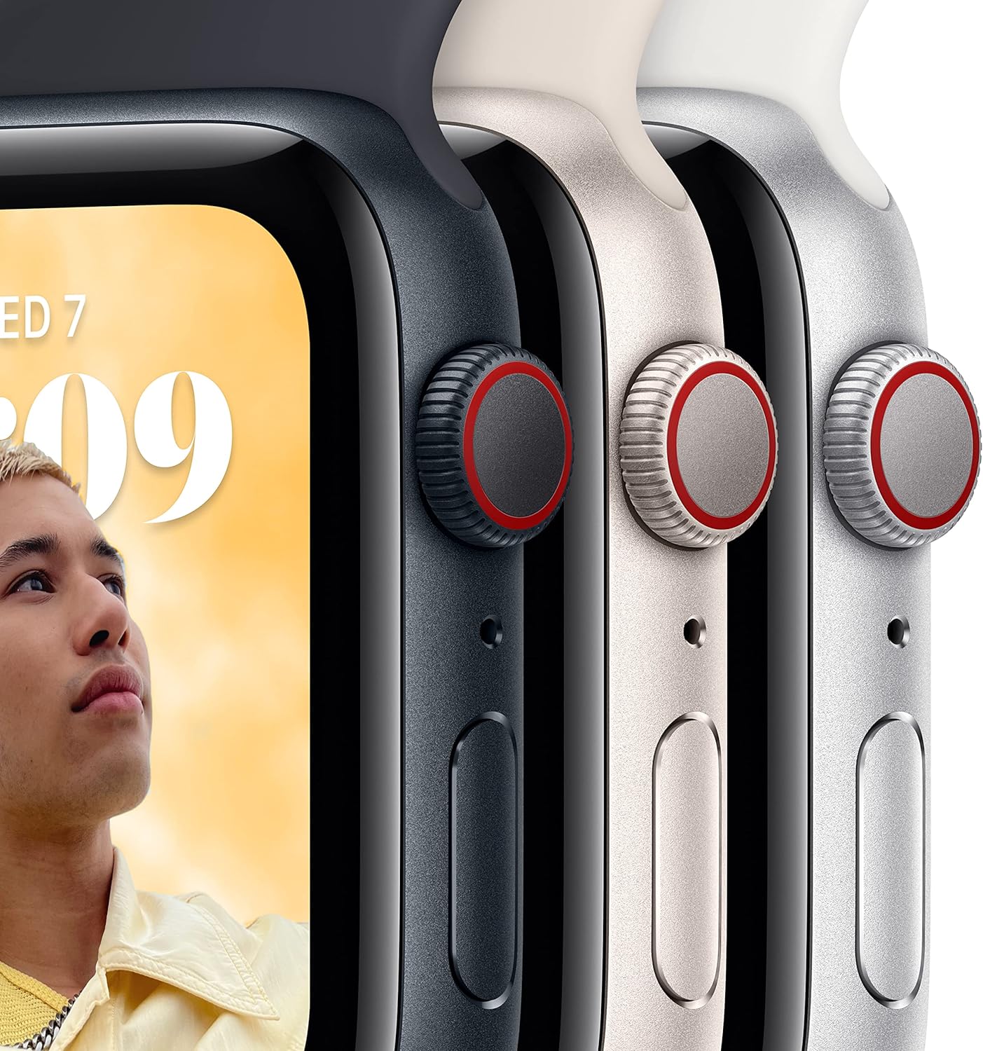 Apple Watch SE 2nd Gen (GPS, 40mm) - Starlight Renewed 6 91GkjaDhHoL. AC SL1500 1