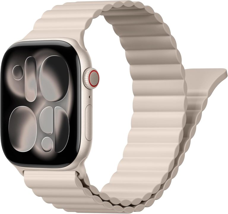 Magnetic Sport Bands Apple Watch Band 40-49mm Silicone Loop