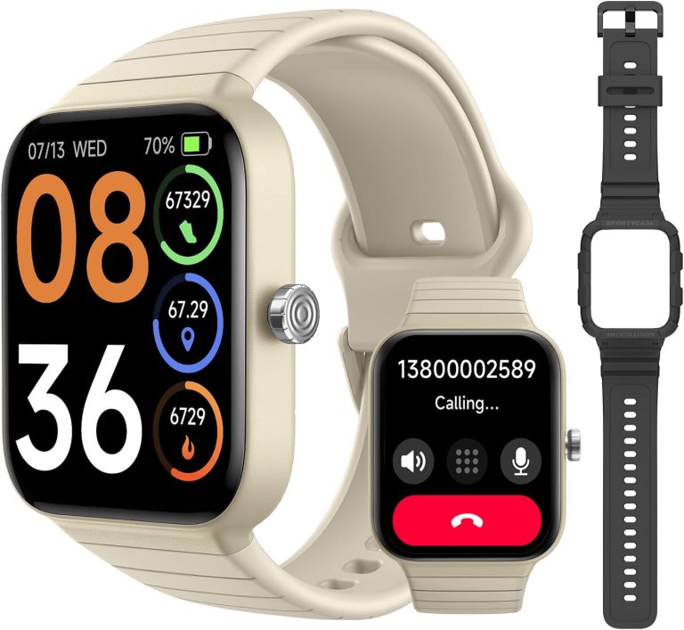 SKG Smart Watch V7 – Alexa Built-in, Answer/Make Call