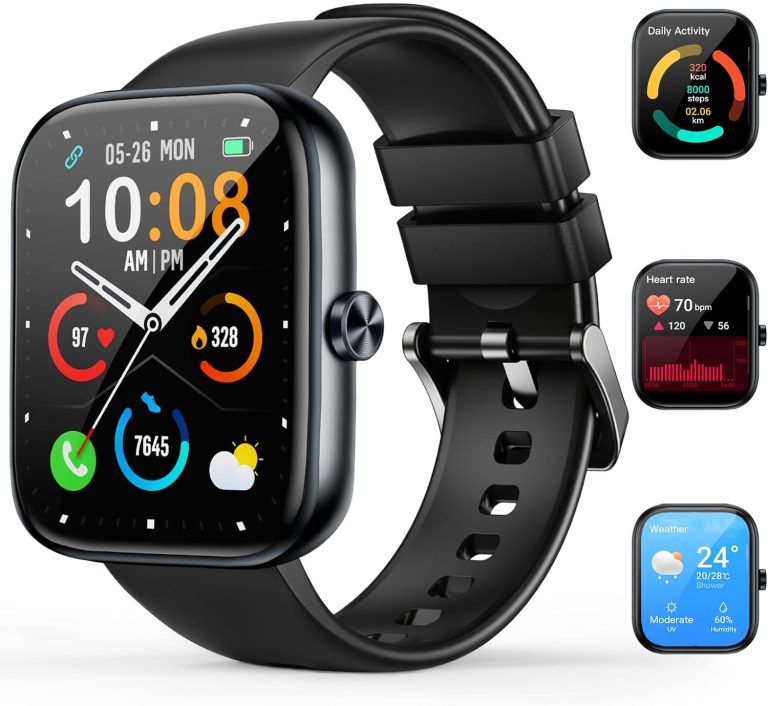 Smart Watch for Men Women 1.83 HD Touch Fitness Watch