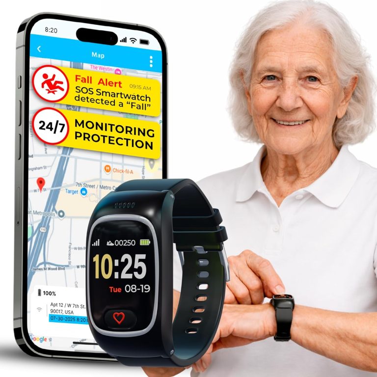 Seculife Smartwatch: Medical Alert GPS & Fall Detection