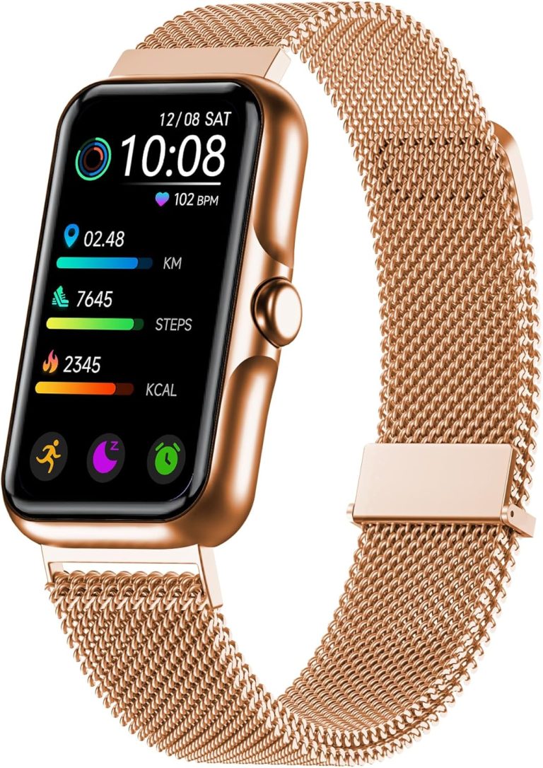 Health Fitness Tracker Smart Watch – 24/7 Heart & O2 Monitor
