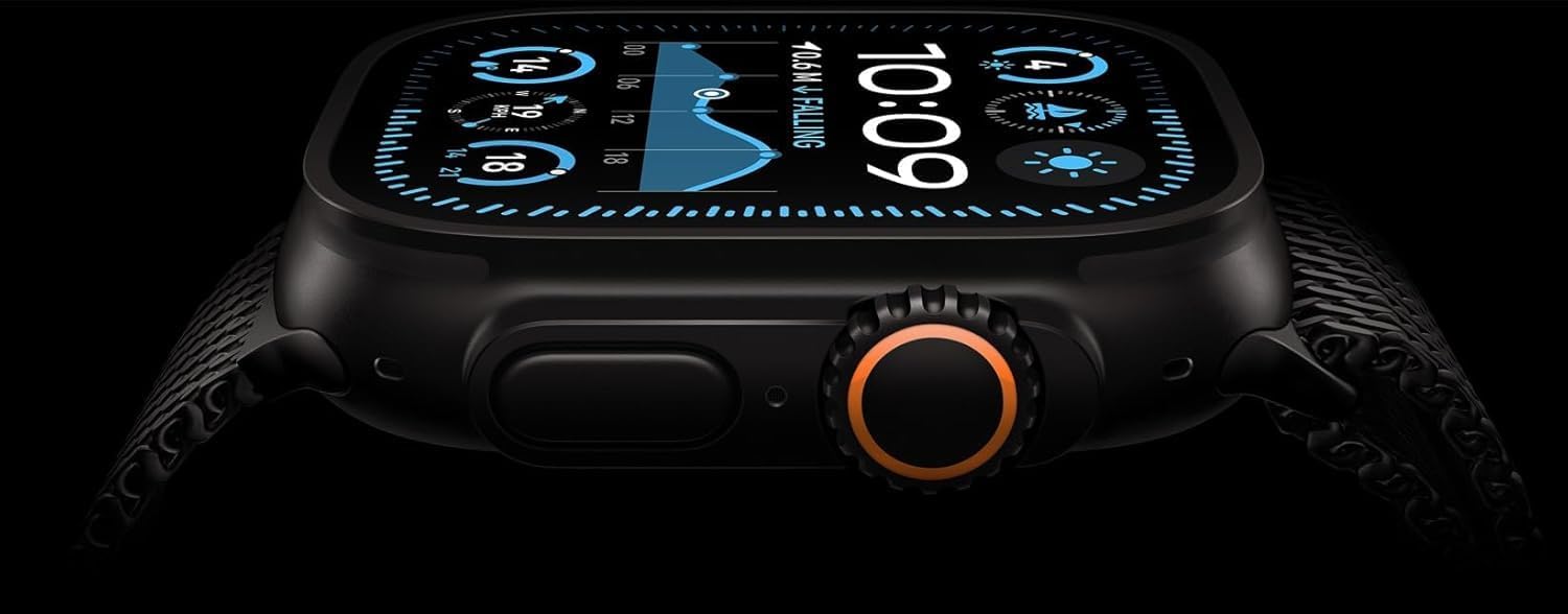 Apple Watch Ultra 2 49mm Black Titanium - Renewed Premium 6 Apple Watch Ultra 2 key features image