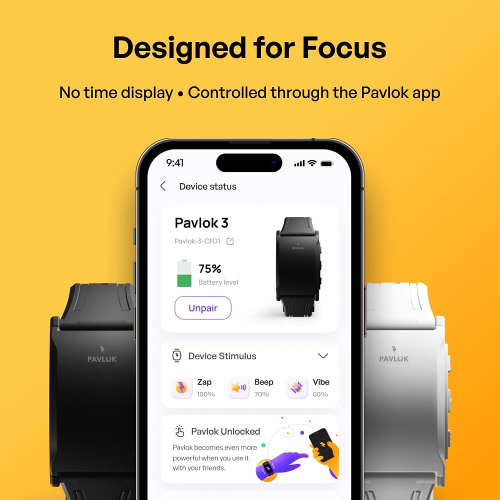 Pavlok 3 Sports worn on wrist