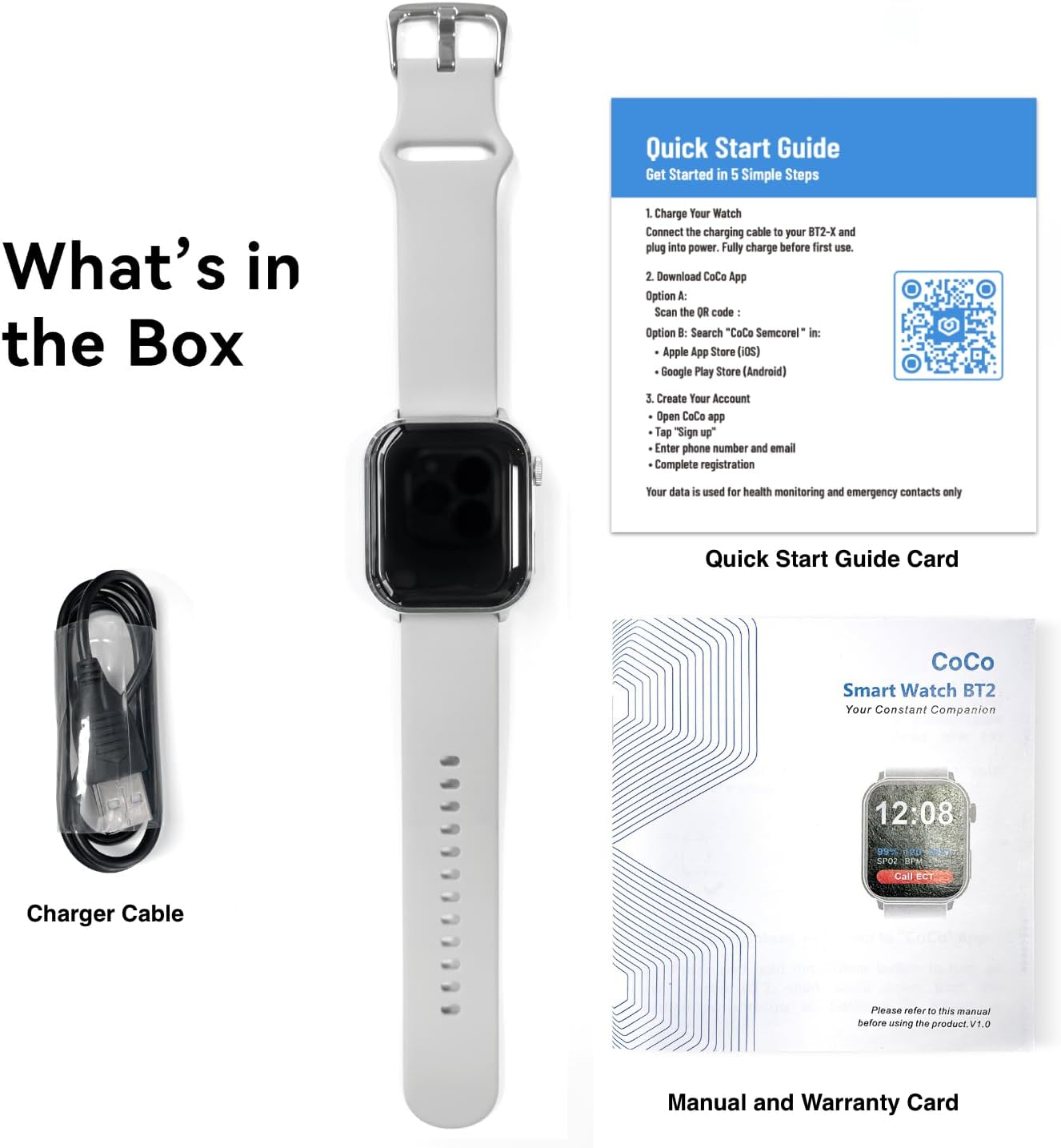 COCO Emergency Alert Smartwatch — Fall Detection & SOS 12 61ceSzbSCXL. AC SL1500 1
