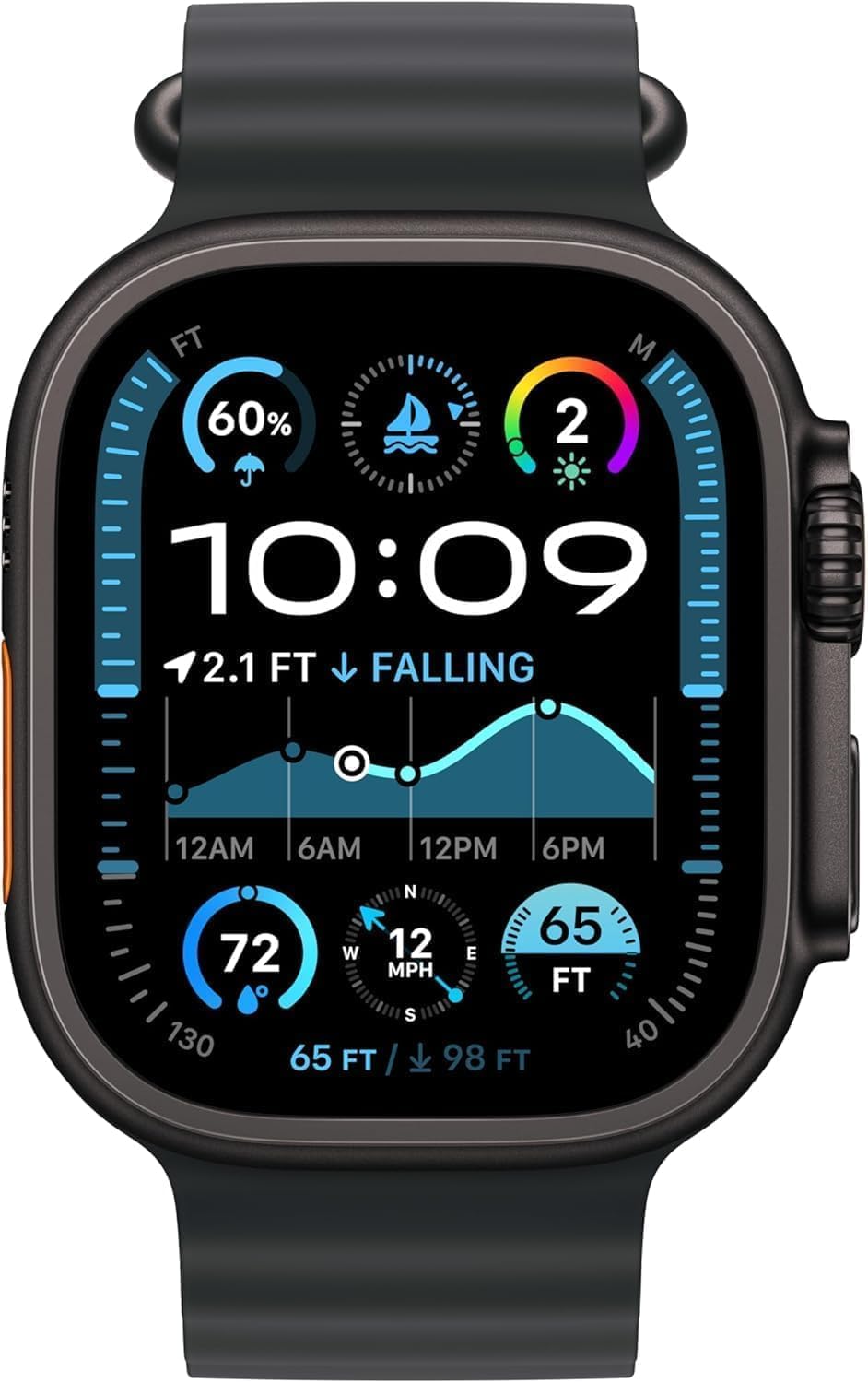 Apple Watch Ultra 2 49mm Black Titanium - Renewed Premium 4 Apple Watch Ultra 2 overview image