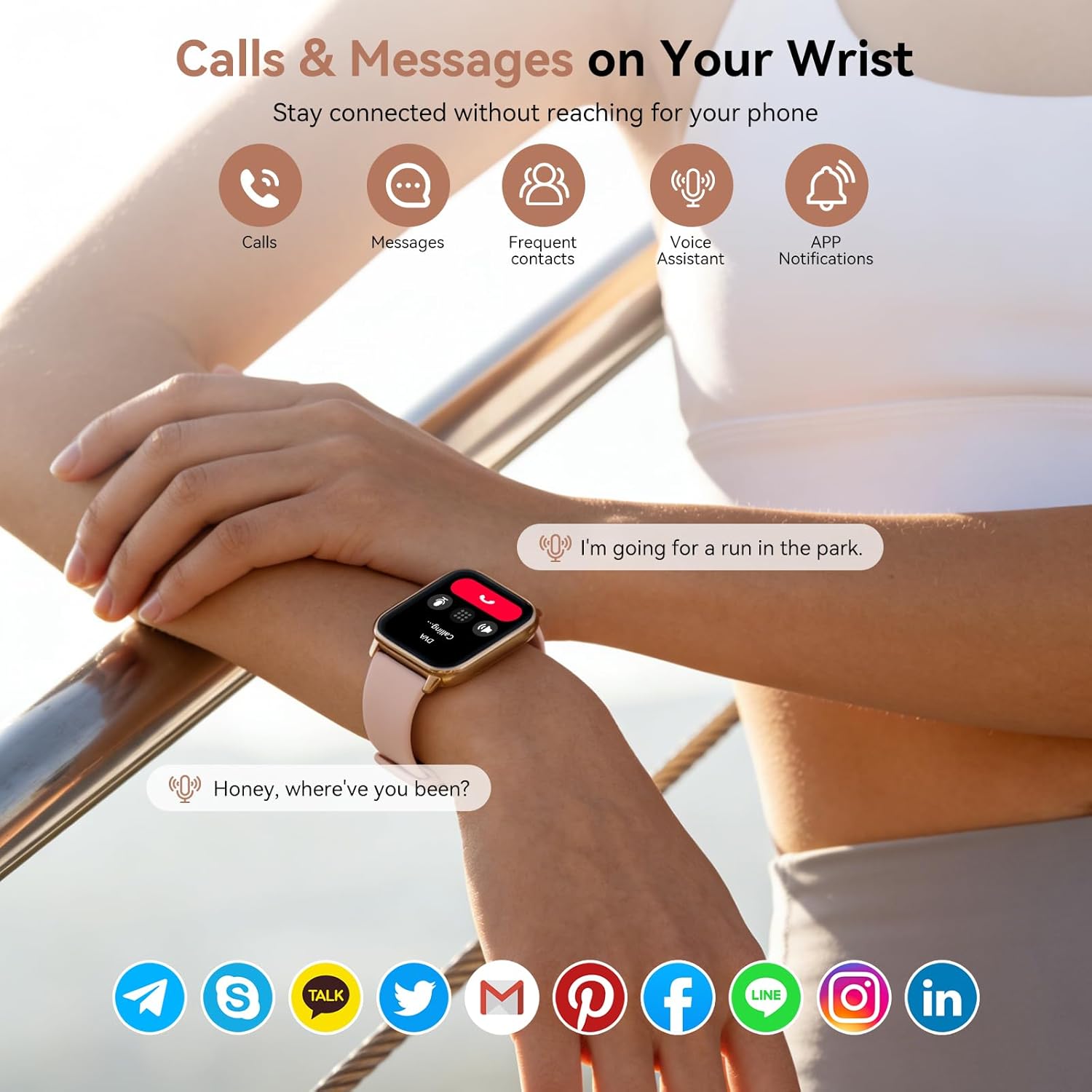 Smart Watches for Men Women 1.85in HD Fitness Tracker 3 710DOSQpITL. AC SL1500 1