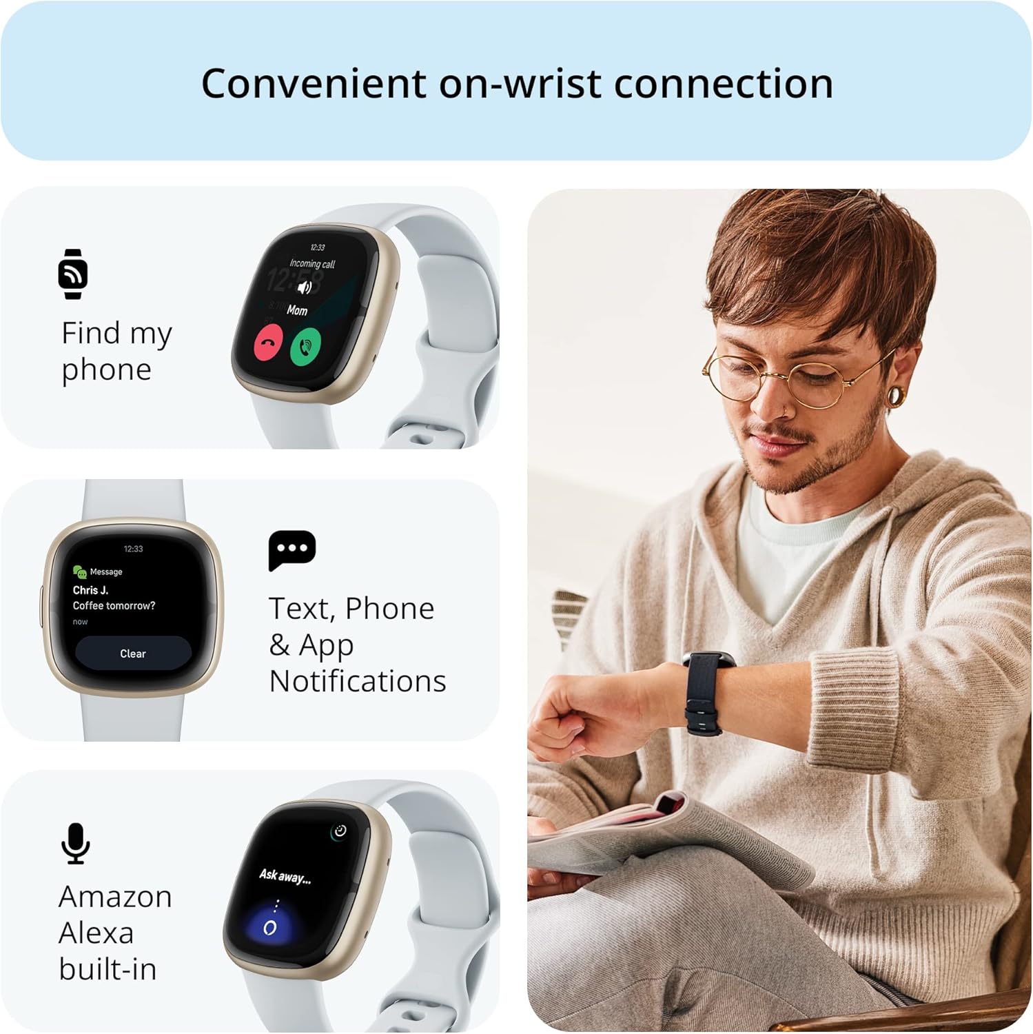 Fitbit Sense 2 Smartwatch - Advanced Health & Sleep Tools 10 81Tm3x6whTL. AC SL1500 1