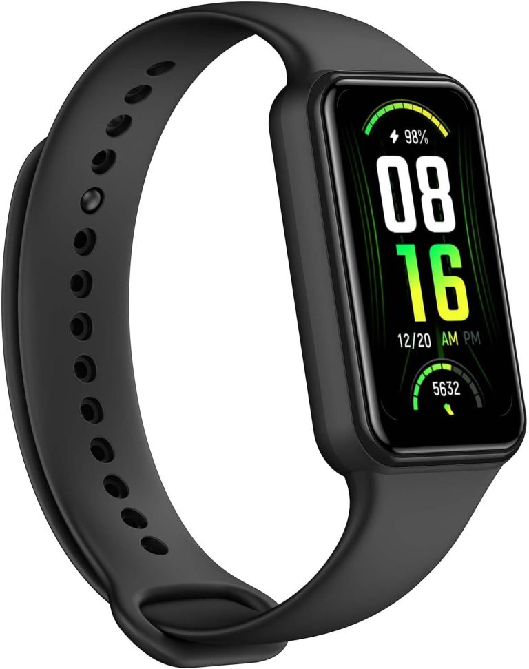 Amazfit Band 7 Fitness & Health Tracker — 18-Day Battery