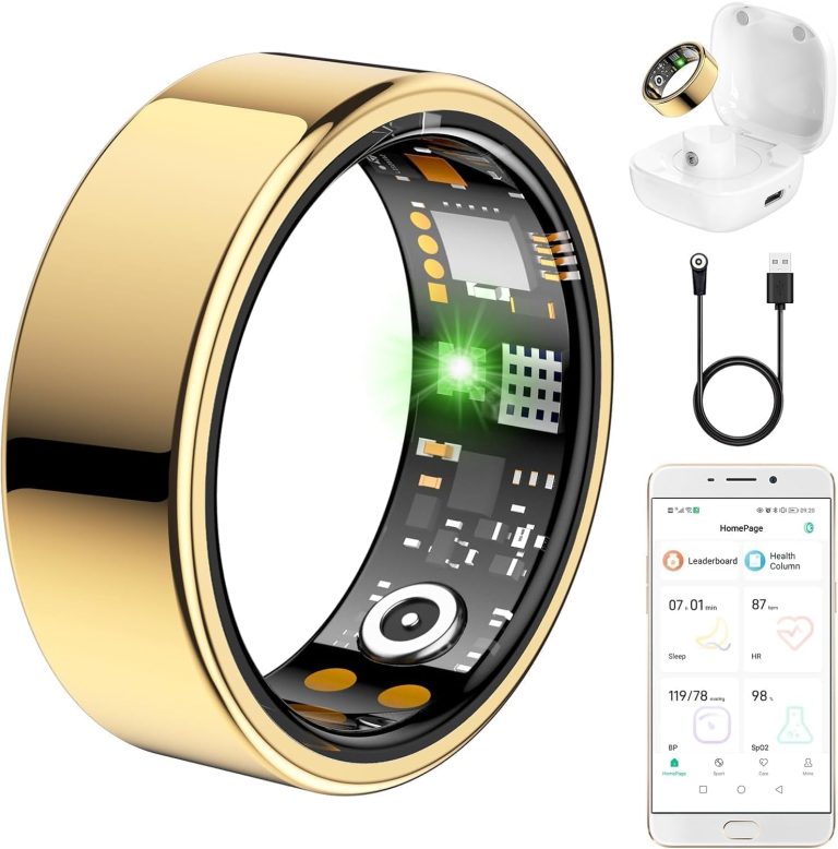 Ring Health Tracker – Fitness Ring with Heart Rate