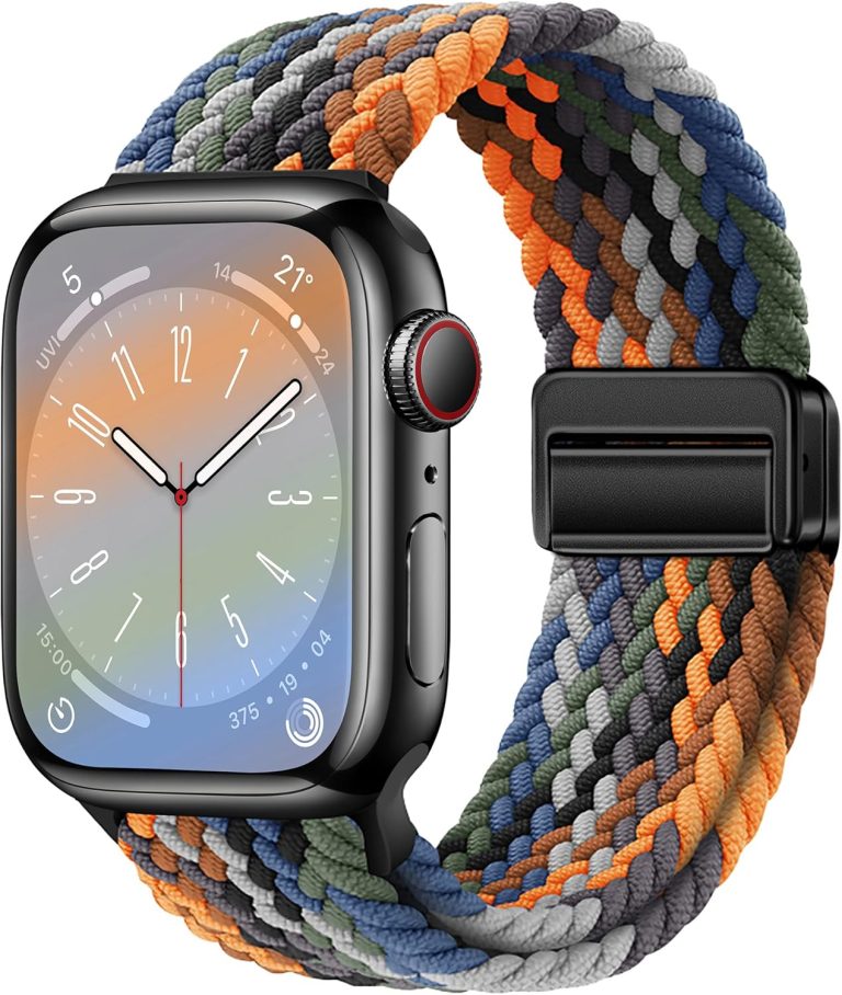 Nylon Sport Loop Watch Bands Magnetic Clasp Strap Compatible