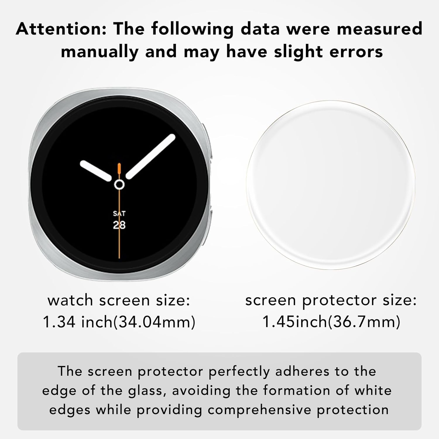 SPGUARD Screen Protector 4 Pack for Galaxy Watch 8 40mm 10 61luHO0eUL. AC SL1500 1