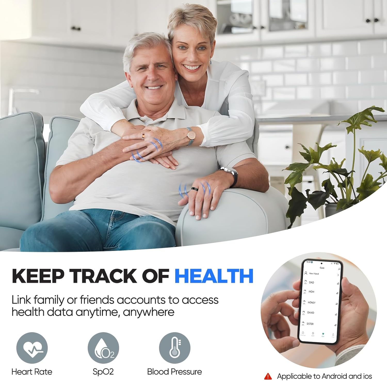 BIEMHA Smart Ring IP68 Fitness & Health Tracker - Rose Gold 6 71LQPjkkBVL. AC SL1500 1